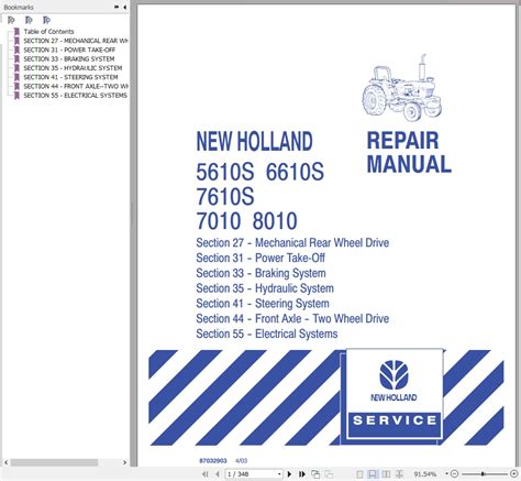 New holland 5610 s parts manual. - Sharp cd sw330 mini component system service manual.