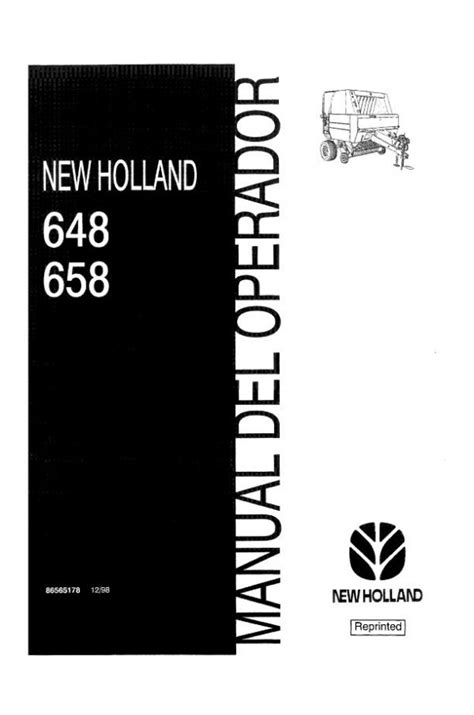 New holland 648 manuale operatore rotopresse. - Oliver oc 4 crawler tractor parts manual.