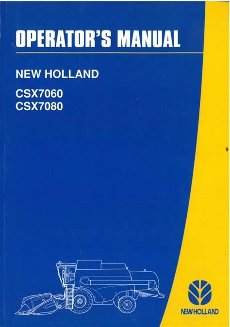 New holland csx7080 combinare download manuale catalogo ricambi illustrato. - Yamaha 4hp 4 stroke outboard repair manual.