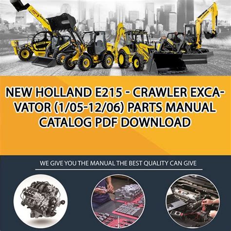 New holland e215 crawler excavator service repair manual. - Avec toi jusqu'au bout du monde.