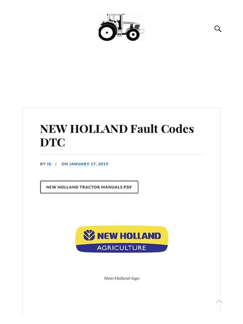 New holland fault code 3297.  Consider the following examples Jul 11, ...