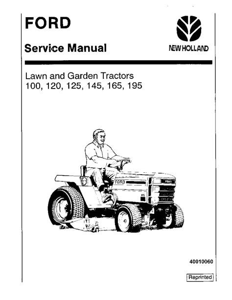 New holland garden tractors repair manual. - Manuale di ammortamento di bruce k benesh.