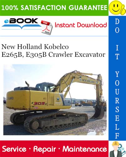 New holland kobelco e265b e305b crawler excavator service repair factory manual instant. - Recursos naturales renovables del departamento de cochabamba.