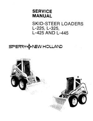 New holland l225 l325 l425 l445 skid steer loader repair service workshop manual sperry. - Terex tr35 off highway truck service repair manual.