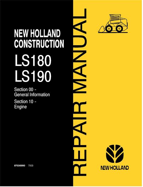 New holland ls190 skid steer service manual. - Jd sabre 2048hv 2254hv 2554hv garden tractors technical manual download.