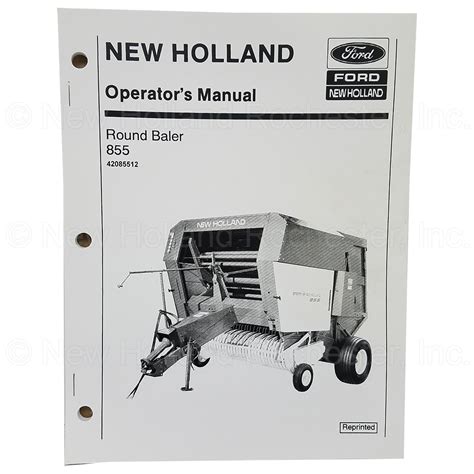 New holland model 855 owners manual. - Zf hurth hsw 630 a service manual.