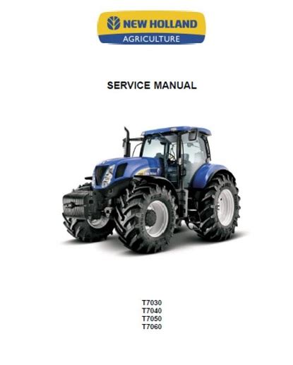 New holland t7000 tractor series factory repair manual. - Landrecht des herzogtums preussen von 1620.