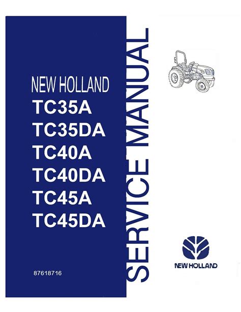 New holland tc35da tractor service manual. - Sony pdw f355 manuale di servizio.
