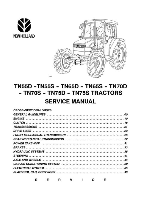 New holland tn 75 tractor operators manual. - La rencontre du temps et de l'espace.