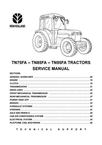 New holland tnf 95 service manual. - Toyota hiace serivce repair manual download.