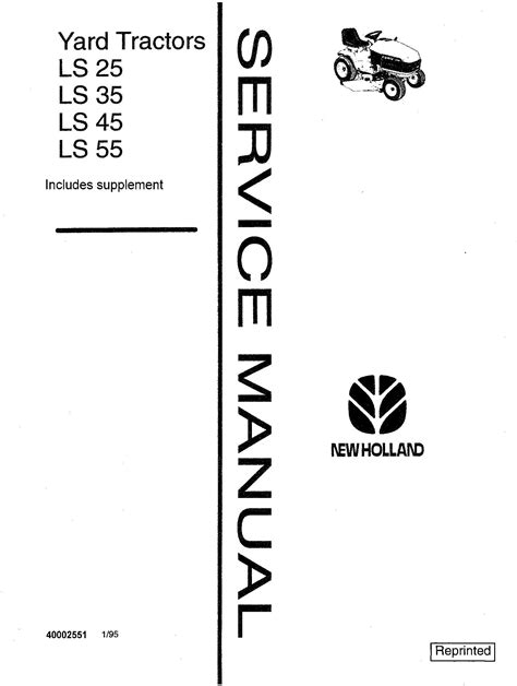 New holland tractor service manual ls35. - La doctrina mona stica de san gregorio magno y la regula monachorum.