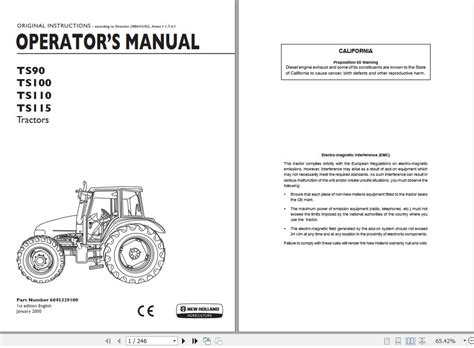 New holland ts 110 user manual. - Dive ontario a guidebook for scuba divers.