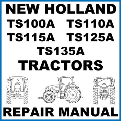 New holland ts100a ts110a ts115a ts125a ts135a tractors service workshop manual download. - Manual de literatura espaola (castalia instrumenta).