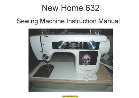 New home sewing machine instructions manual 632. - Honda atc350x service manual 1985 1986.