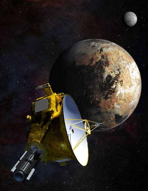 New horizons new. New Horizons data from the basin indicated there may be a heavier mass beneath it that played a part, and scientists suspect that the heavier mass is a water ocean. “That was an astonishing discovery,” Tuttle said. “It would make Pluto an elusive ‘ocean world,’ in the same vein as Europa, Enceladus and Titan.” Several other lines of ... 