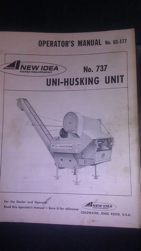 New idea no 737 uni husking unit oem oem owners manual. - Sony cd walkman d ej011 player manual.