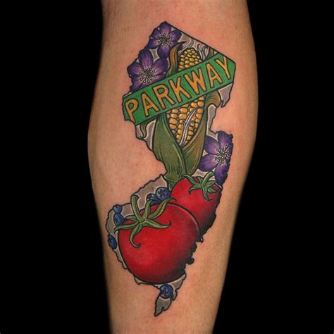 New jersey tattoo. Tattoos Based on State Facts. But there are a trillion-and-one aspects you can choose to highlight your NJ pride, as the people and pictures in this article have … 