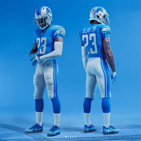 New lions uniforms. Fantasy Football. Coaches. Football Power Index. Weekly Leaders. Total QBR. Win Rates. NFL History. Traditional uniform combinations are the lead as the NFL heads into the playoffs. Here's a ... 