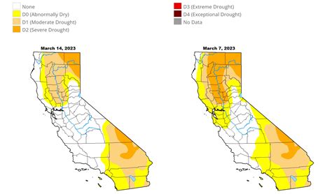 New map shows 44% of California is no longer experiencing drought conditions