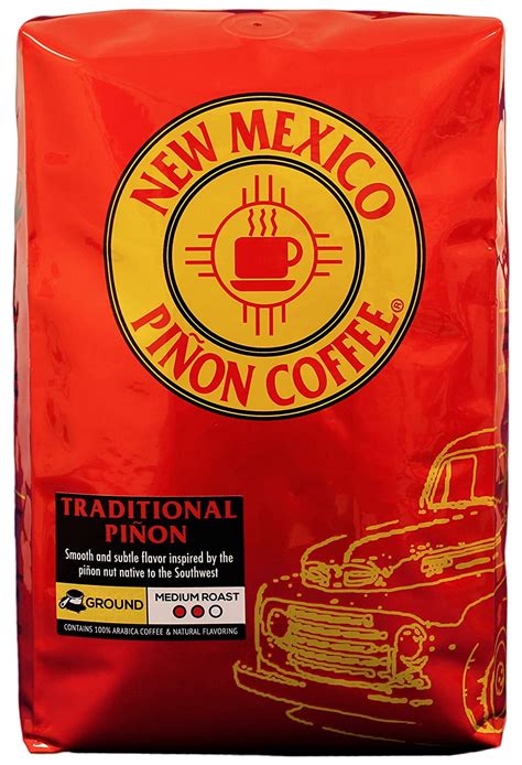 New mexico pinon coffee. New Mexico Piñon Coffee Naturally Flavored Coffee (Adobe Morning Whole Bean, 12 ounce) Visit the New Mexico Pinon Coffee Store 4.8 4.8 out of 5 stars 319 ratings 