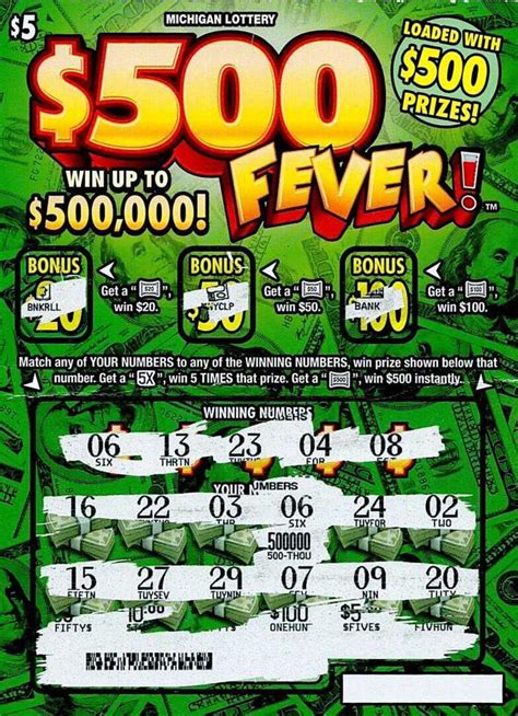 New michigan lottery scratch-off tickets 2021. The letters on a scratch off lottery ticket indicate the amount of money that person has won. According to Wild104fm.com, the letters are abbreviations for the winning prize amounts on the ticket. 