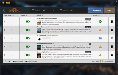 New mod manager for Warhammer 2 released! - Total War Forums