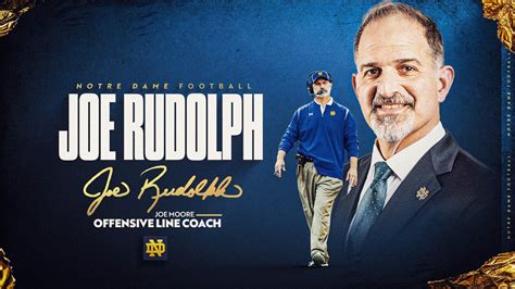 New offensive line coach Joe Rudolph officially hired at Notre Dame …