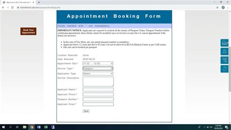 New online appointment booking for Indian passport …