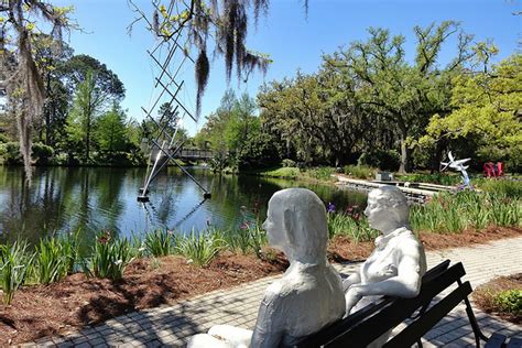 The sculpture garden opened in 2003 on a five acre (two hectare) site near the Museum of Art. The majority of the collection of sculptures was donated by Sydney and Walda Besthoff, who started collecting twentieth-century sculptures in 1973..