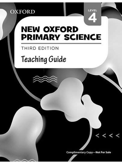 New oxford primary science level 4 third edition teaching guide.  On Education. 1...