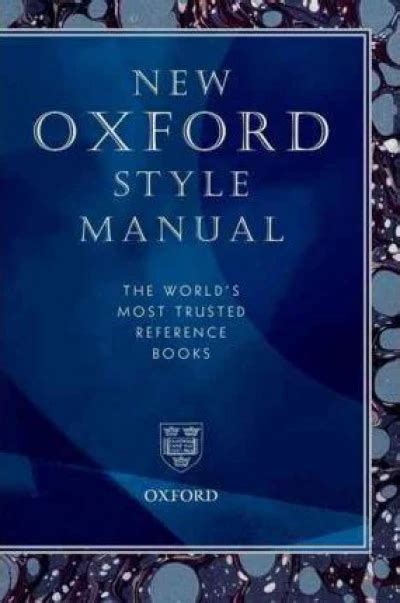 New oxford style manual 2nd edition. - Tecnologia en la enseñanza abierta y ed. a distanc.