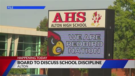 New procedures at Alton High School, board discussing new disciplinary acts