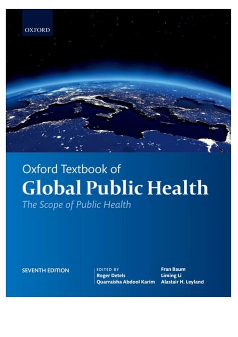 New public health textbook global public health ecological. - Micro engine repair manual small suppliers.