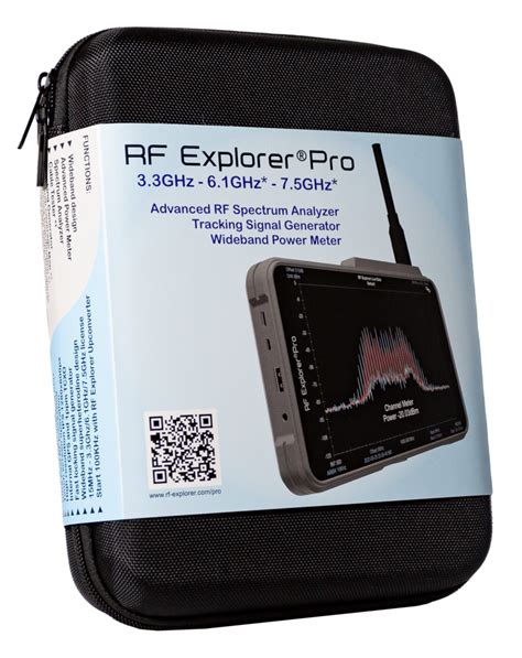 New rf explorer. 35GHZ to New Release: RF Explorer®Pro - Touch Screen Spectru...