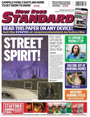 New ross standard.  Read all about it here and to subscribe and The New Ross Standa...