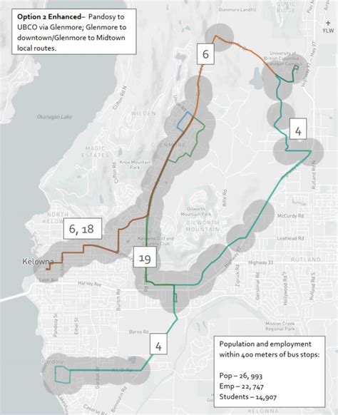 New route for Kelowna