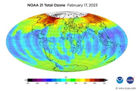 New satellite releases first images of global ozone