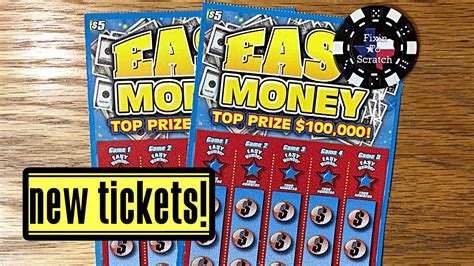 May 27, 2022 · The state of Texas is the first to offer a scratch off lottery ticket that costs an unbelievable $100 a ticket. By Dave Lieber 12:30 PM on May 27, 2022 CDT — Updated at 2:46 PM on May 27, 2022 CDT . 