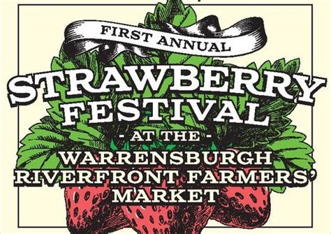 New strawberry fest coming to Warrensburg farmers market
