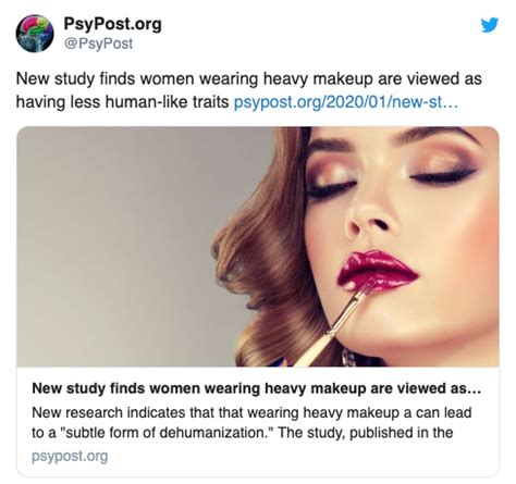 New study finds women wearing heavy makeup are viewed as