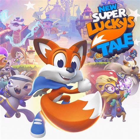 New super lucky's tale. New Super Lucky's Tale follows a very simple 3D platformer collectathon formula. The game features six worlds, each with three to five levels. Each level has four clovers required to attain 100% completion of the game. The four clovers are earned by finding the L-U-C-K-Y collectibles, finding the Hidden Page, gathering 300 coins and … 