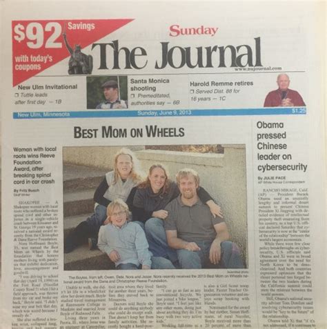 New ulm journal. com CONVENTION & VISITORS BUREAU 1 North Minnesota St. S.  Minnesota St.  19 ر...