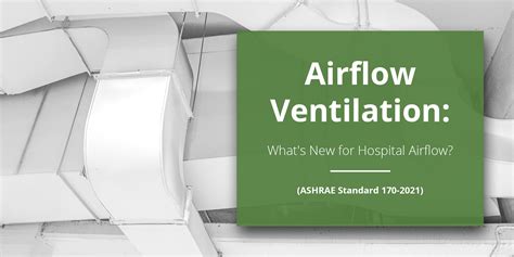 New ventilation guidelines for health care facilities. - Memorial para hallarte en el espejo.