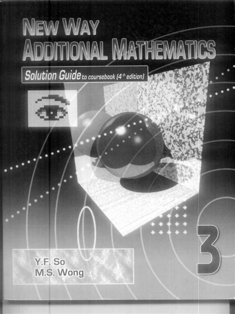 New way additional mathematics solution guide. - Manuale di riparazione per officina motore daihatsu feroza f300.