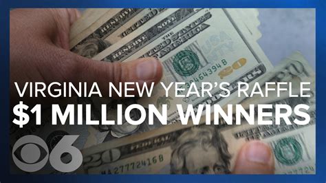The winning numbers have been drawn in Virginia’s New Year’s Millionaire Raffle. ... Published: Jan. 1, 2023 at 2:26 PM EST CHARLOTTESVILLE, Va. (WVIR) - The winning .... 