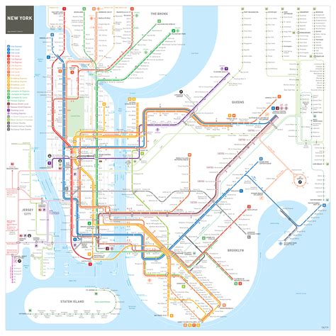 The M.T.A. subway map is a record of how graphic design, politics and geography have shaped the city over the last 40 years. Let’s take a closer look.. 
