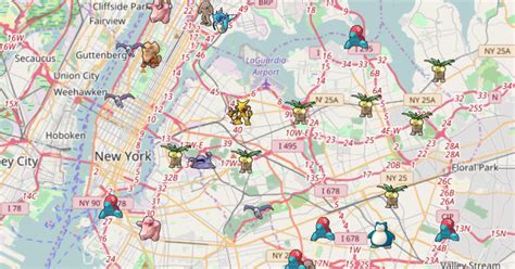 New york city pokemap. Stardust: Item: Pokémon Encounter: Filter On. This tracker relies on donations and ads to pay for operation cost. If you find it useful, please consider donating. Thank you. Donate. No thanks. 