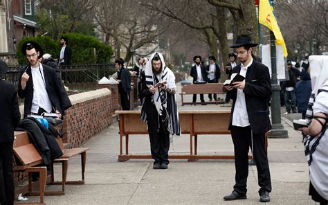 New york jews. Girls in the women’s section during the celebration of the Jewish holiday Lag BaOmer. Sara Blau, 29, is a mother of four who works at Beth Rivkah, a local girl’s school, as a special-programs ... 