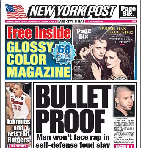 Feb 22, 2024 · New York Post e-Edition offers the exact replica of the New York Post, as it is published in New York City. Now you can read digital replicas of newspapers on your tablet PC or desktop computer. . 