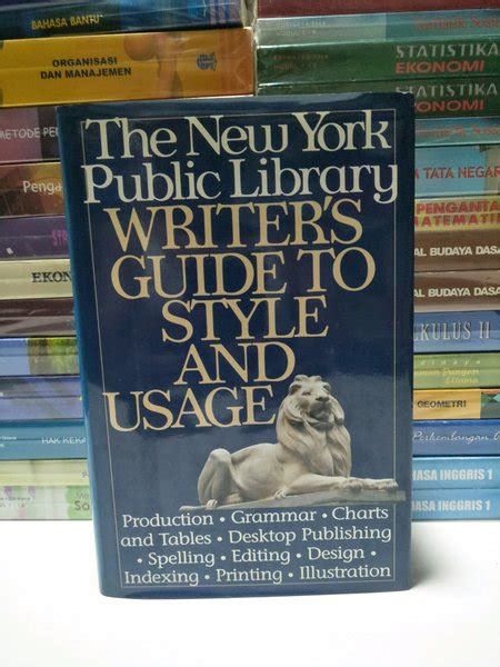 New york public library writers guide to style and usage. - Actas do i colóquio luso-galaico sobre a saudade.